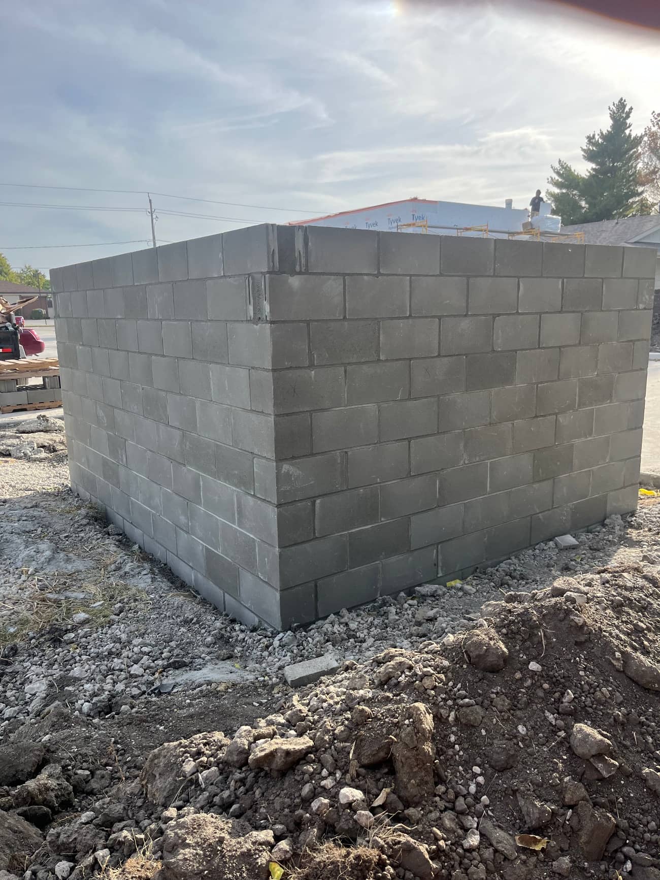 concrete square