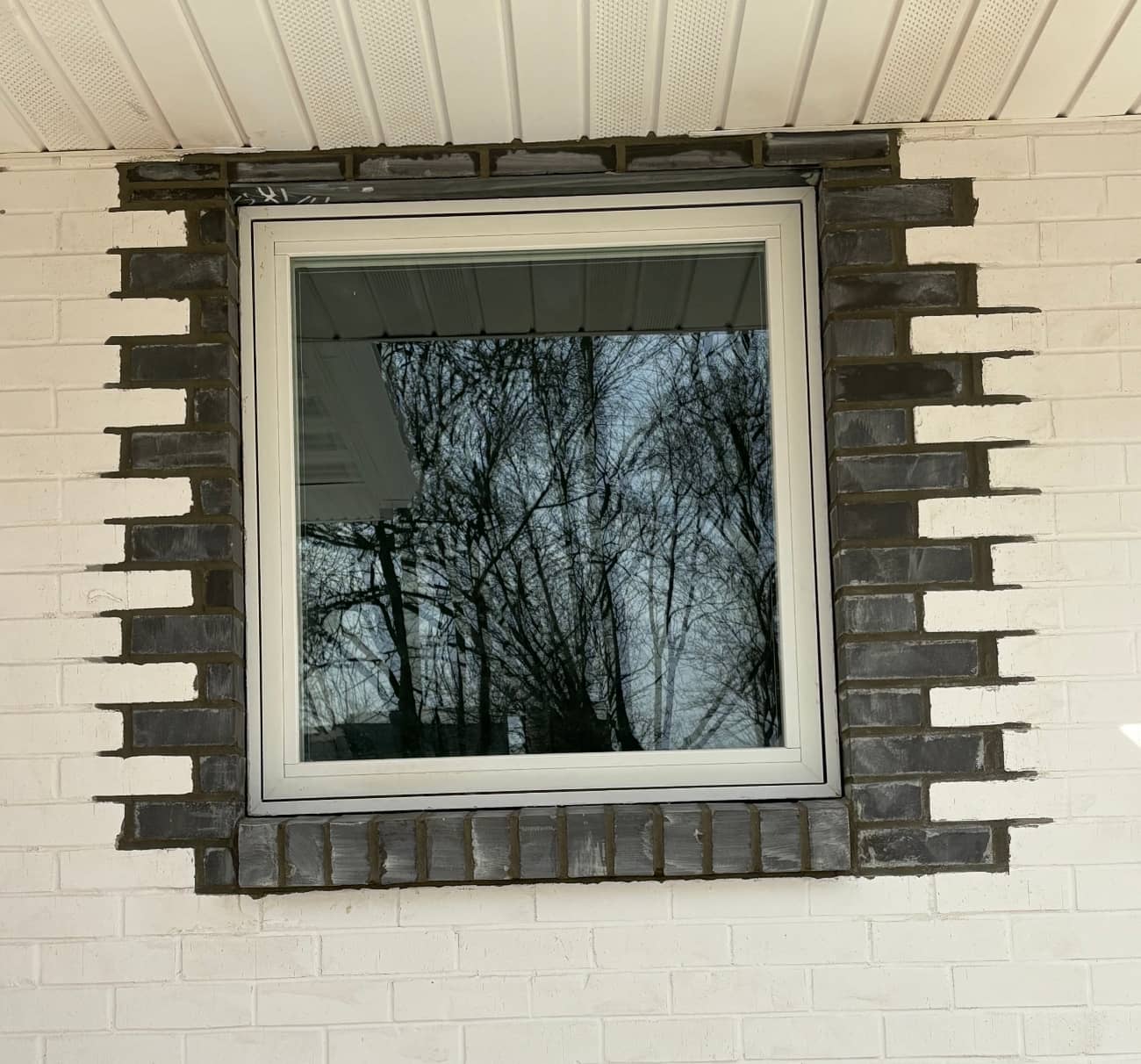 new masonry installation
